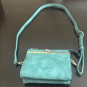 Elegant Teal Crossbody Bag